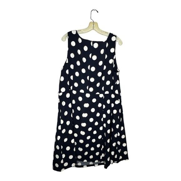 Dressbarn Polka Dot Dress with Belt nwt size 22W - Picture 5 of 8